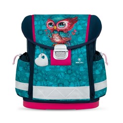 Belmil - Belmil Ortopedik Okul Çantası Göğüs Kemerli Cute Owl 403-13/AG/56 