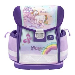 Belmil - Belmil Ortopedik Okul Çantası Göğüs Kemerli Rainbow Unicorn Magic 403-13/AG/12 