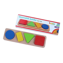Bemi - Bemi Geometrik Şekiller Ahşap 1086