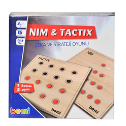 Bemi Nim Tactix Ahşap Tabla Ve Boncuklar 1475 - Thumbnail