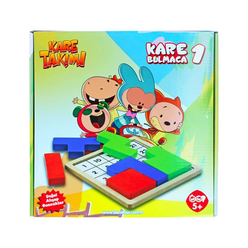 Bemi Toys Kare Bulmaca Kare Takımı Ahşap 1741 - Thumbnail