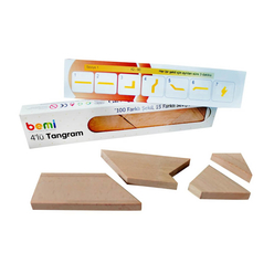 Bemi Toys T Tangram Ahşap 1451 - Thumbnail