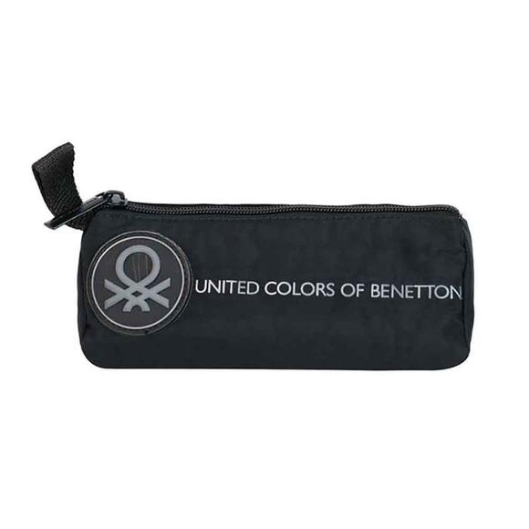 Benetton Kalem Çantası Monokrom Style Unisex Üçgen Siyah 13144