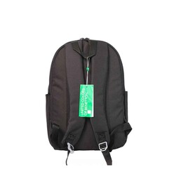Benetton Sırt Çantası Batik Geçişli Siyah 12997 - Thumbnail