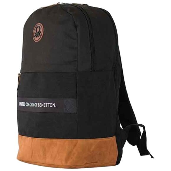 Benetton Sırt Çantası Retro Siyah 13078