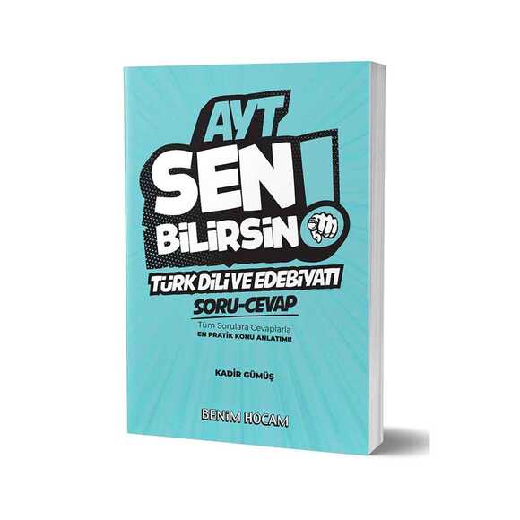 Benim Hocam AYT Sen Bilirsin Edebiyat Soru Cevap