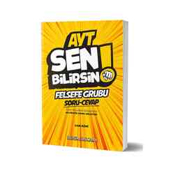 Benim Hocam AYT Sen Bilirsin Felsefe Soru Cevap - Thumbnail
