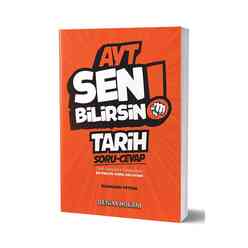 Benim Hocam Yayınevi - Benim Hocam AYT Sen Bilirsin Tarih Soru Cevap