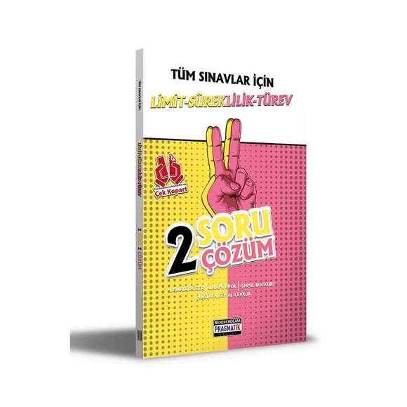 Benim Hocam Limit Süreklilik Türev 2 Soru Çözüm