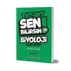 Benim Hocam Yayınevi - Benim Hocam TYT AYT Biyoloji Sen Bilirsin Soru Cevap Kitabı 2022