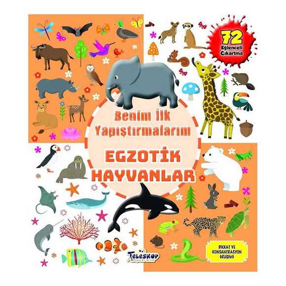 Benim İlk Yapıştırmalarım - Egzotik Hayvanlar