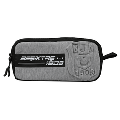Bjk Bag - Beşiktaş 3531 Çift Gözlü Kalem Çantası Pena Cotton