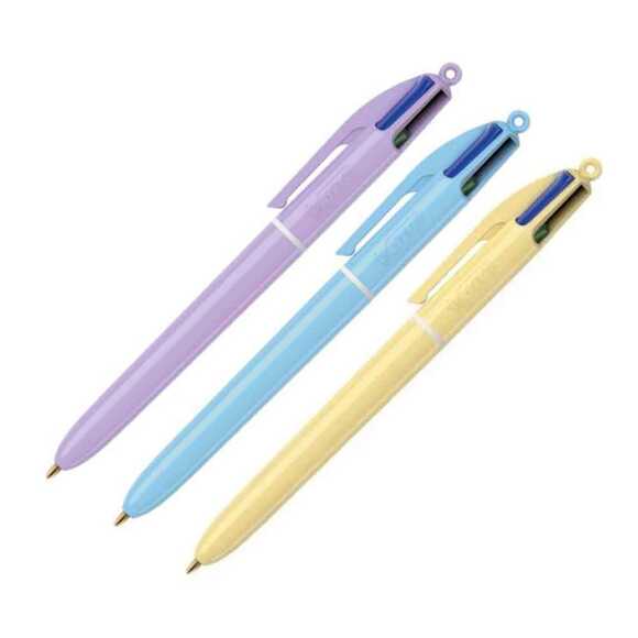 Bic 4 Renk Pastel Tükenmez Kalem 517320