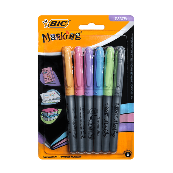 Bic 961443 Marking Color Pastel Renkler 6 Renk