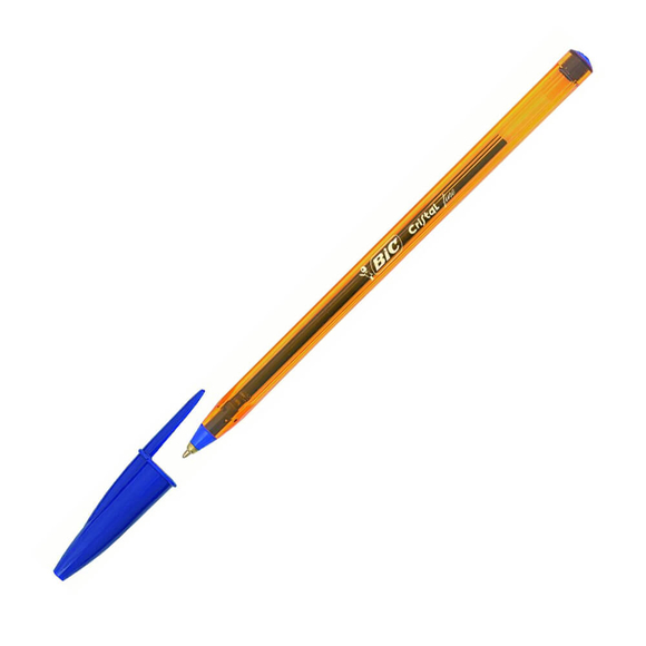 Bic Cristal Fine Tükenmez Kalem Mavi 872730 