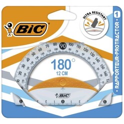 Bic - Bic Geometrik Açı Ölçer 12cm 180 Derece 9926551