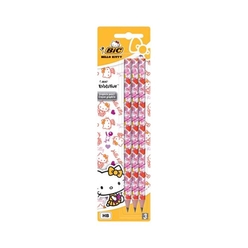 Bic - Bic Hello Kitty Evolution Kurşun Kalem 3’Lü Blister 905410