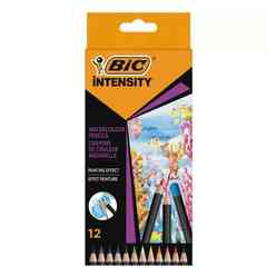 Bic İntensity Aquacouleur Kuru Sulu Boya Kalemi 12 Renk 511726 - Thumbnail