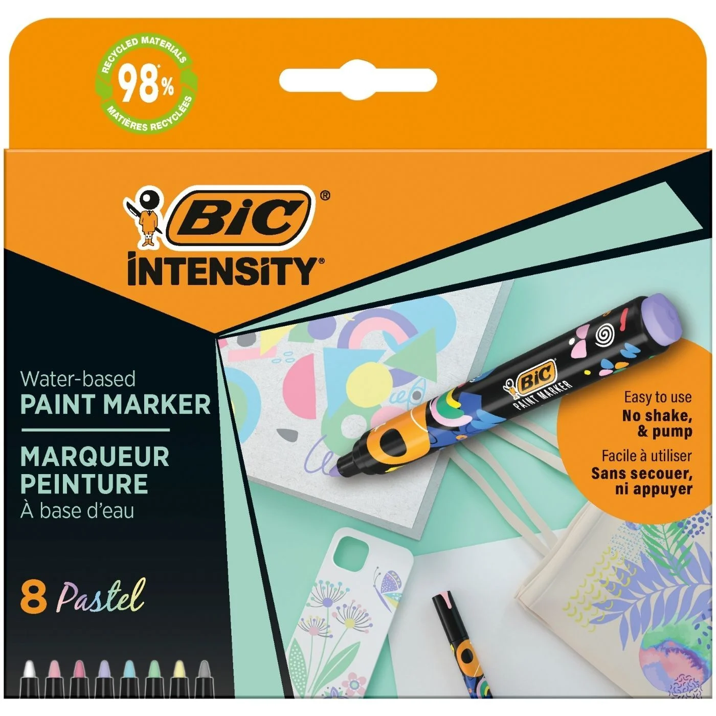 Bic - Bic Intensity Paint Marker Pastel Renkler 8’li 527429