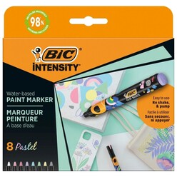 Bic Intensity Paint Marker Pastel Renkler 8’li 527429 - Thumbnail