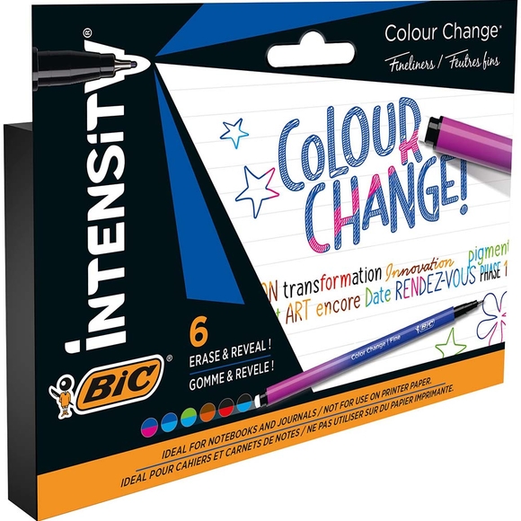 Bic Intensıty Renk Değiştiren Keçe Uçlu Kalem 6 Renk 1012091