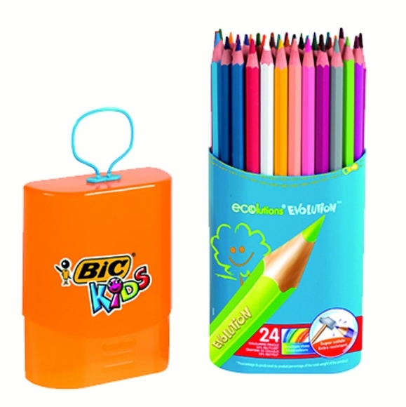 Bic Kids Evolution Kuru Boya Kalemi 24’lü 922511