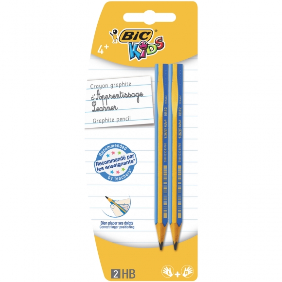 Bic Kids Evolution Üçgen Jumbo Kurşun Kalem 2'li Blister