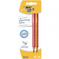 Bic Kids Evolution Üçgen Jumbo Kurşun Kalem 2'li Blister - Thumbnail