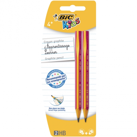 Bic Kids Evolution Üçgen Jumbo Kurşun Kalem 2'li Blister