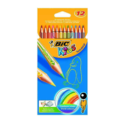 Bic Kids Tropicolors2 Boya Kalemi Uzun 12 Renk 832566 - Thumbnail