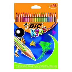 Bic Kids Tropicolors2 Boya Kalemi Uzun 18’li 832567 - Thumbnail