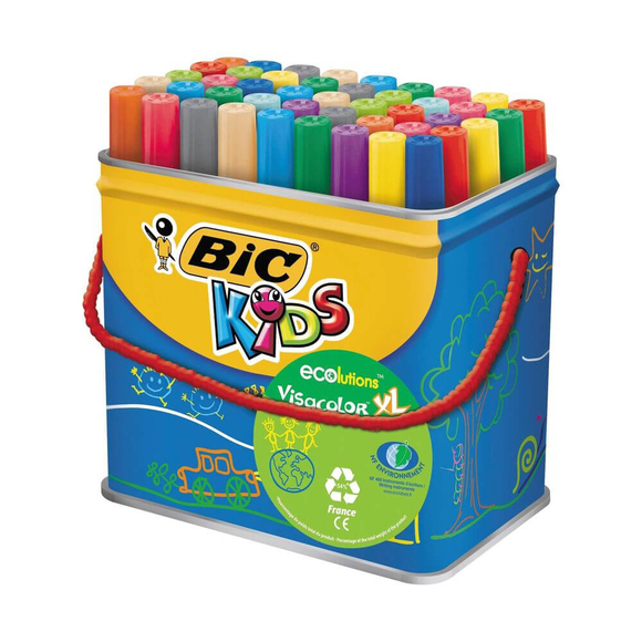 Bic Kids Visacolor XL Keçeli Boya Kalemi 48'li