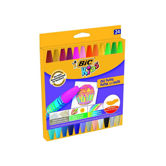 Bic Kids Yağlı Pastel Boya 24 Renk 926447 