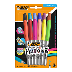 Bic Marking Color Markör Kalem 12 Renk 943163 - Thumbnail