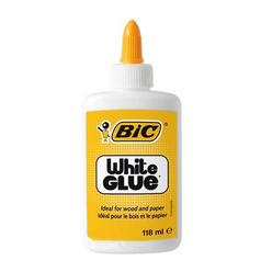 Bic White Glue Yapıştırıcı 118 ml 9192583 - Thumbnail