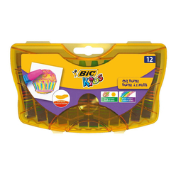 Bic Yağlı Pastel Boya 12 Renk 933957 - Thumbnail