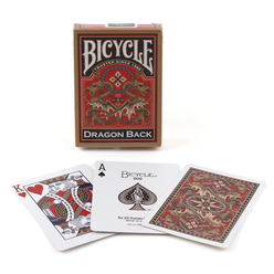 Bicycle Gold Dragon Back - Thumbnail