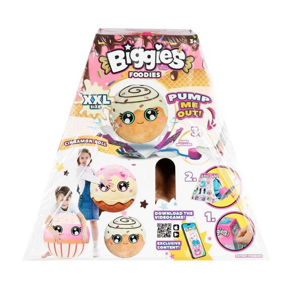 Biggies Şişme Peluş Cinnamon Roll XXL Foodies S6 S00072608