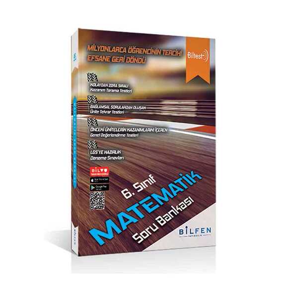Bilfen 6. Sınıf BİLTEST Matematik Soru Bankası