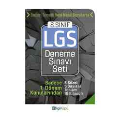 Bilgi Küpü - Bilgi Küpü 8.Sınıf 1.Dönem Lgs Deneme Seti