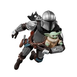 Blokees Star Wars: The Mandalorian & Grogu Champion Class 05 Din Djarin & Grogu BLS75805 - Thumbnail