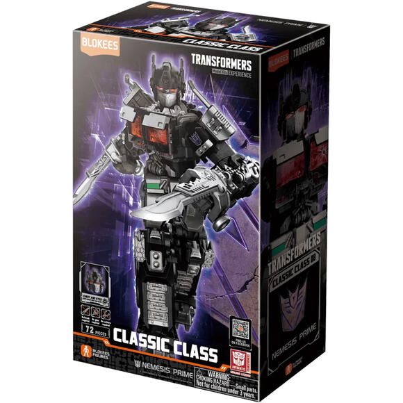 Blokees Transformers Classic Class 08 Nemesis Prime 
