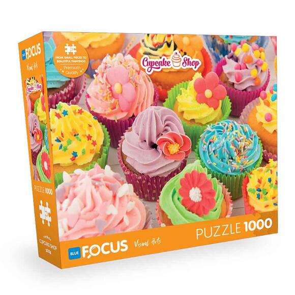 Blue Focus 1000 Parça Cupcake Shop BF459