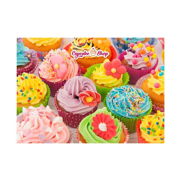 Blue Focus 1000 Parça Cupcake Shop BF459