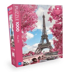 Blue Focus 1000 Parça Eiffel Tower (Eyfel Kulesi) BF450 - Thumbnail