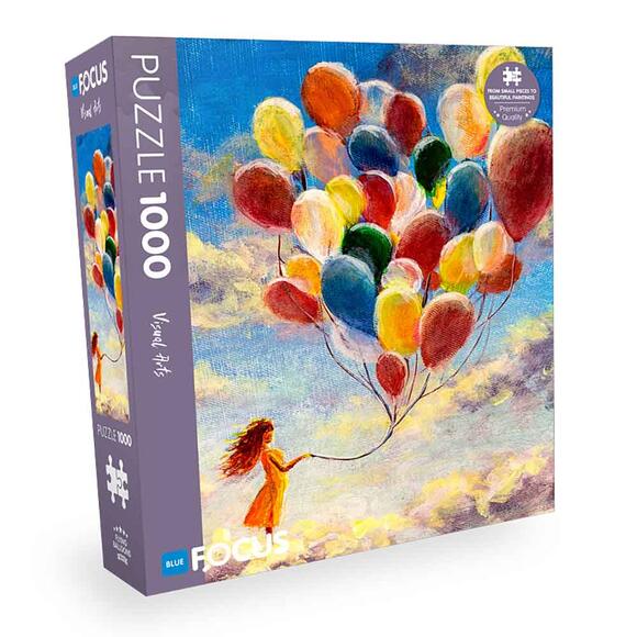 Blue Focus 1000 Parça Flying Balloons (Uçan Balonlar) BF473