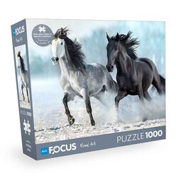 Blue Focus 1000 Parça Horses (Atlar) BF428 - Thumbnail