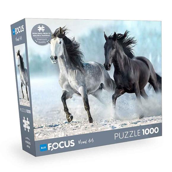 Blue Focus 1000 Parça Horses (Atlar) BF428