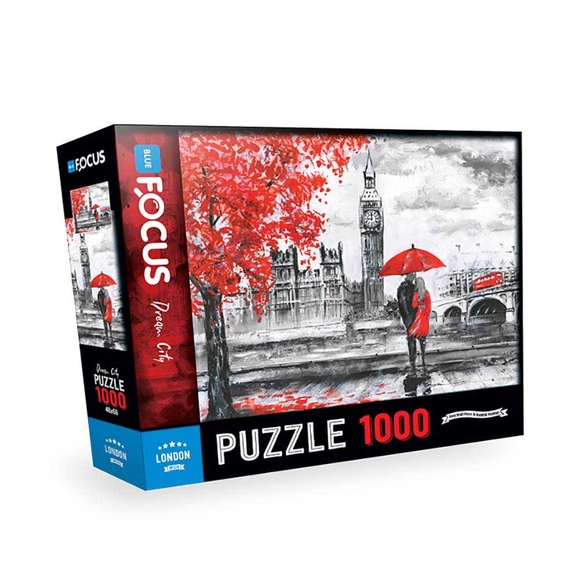Blue Focus London 1000 Parça Puzzle BF279