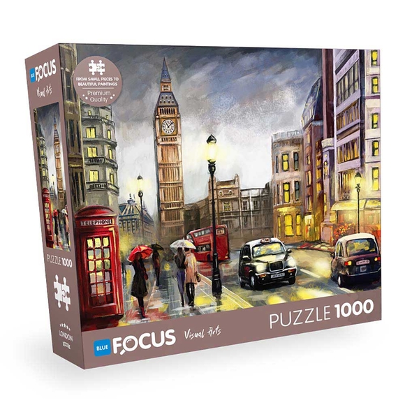 Blue Focus London 1000 Parça Puzzle BF423